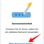 Microsoft-Konto Passwort ändern 2