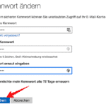 Microsoft-Konto Passwort ändern 3