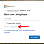 Microsoft-Konto Passwort zurücksetzen 2