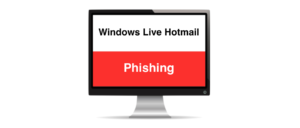 Windows Live Hotmail Phishing Symbolbild