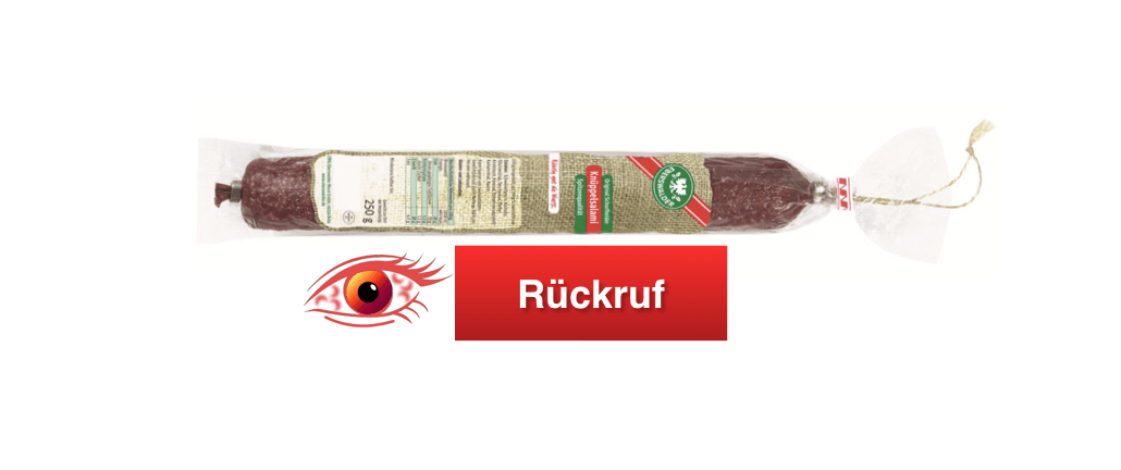 Rückruf Lidl Eberswalder Original Schorfheider Knüppelsalami