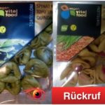 Rückruf Tortelloni vegan vital food GmbH