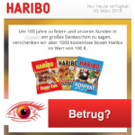 WhatsApp Kettenbrief Haribo