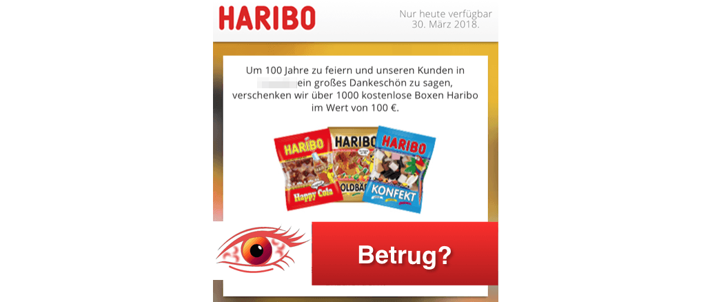 WhatsApp Kettenbrief Haribo