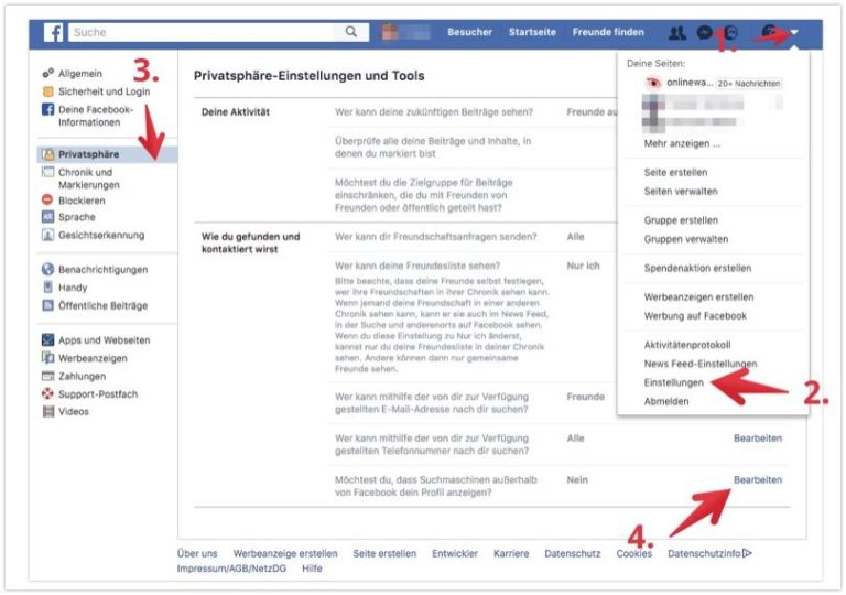 FacebookProfil für die GoogleSuche sperren so geht's (Anleitung) FacebookProfil für die GoogleSuche sperren so geht's (Anleitung)
