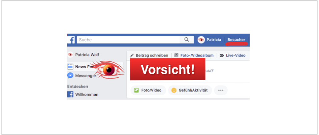 Sehen Sie Auf Facebook Den Link Besucher Profilbesucher Anzeigen