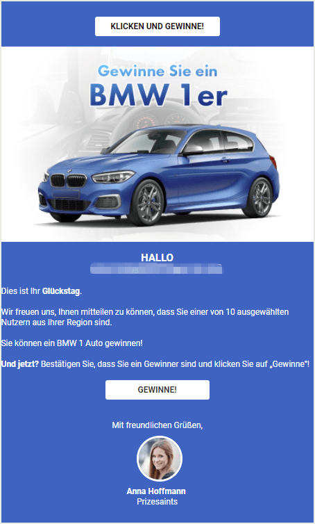 Gewinnspiel VW Polo ist Kostenfalle