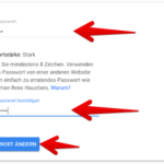 Google Passwort ändern 5