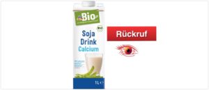 Rückruf dm Bio Sojadrink