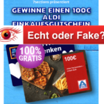 Aldi Gutschein gewinnen