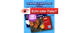 Aldi Gutschein gewinnen