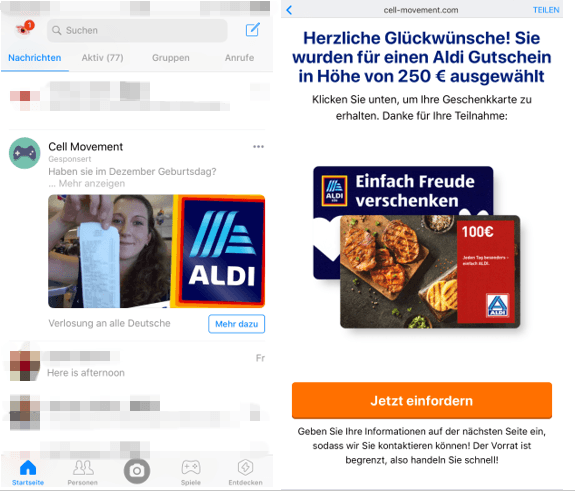 Aldi Gutschein