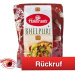 Rückruf Bhelpuri