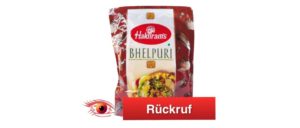 Rückruf Bhelpuri