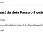 Twitter Kennwort zurücksetzen 6