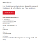 2018_06_15 Netflix erste E-Mail