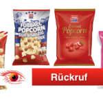 Rückruf Popcorn XOX Gebäck GmbH