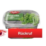 Rückruf iglo Petersilie