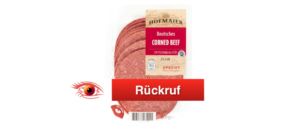 Rückruf Corned Beef Netto