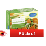 Rückruf Leipziger Allerlei von Frenzel bei Globus und Kaufland