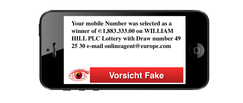 2018-08-20 SMS Gewinn William Hill Plc Lotterie