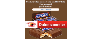 2018-09-24 Snickers Spam Mail Produkttest_Logo