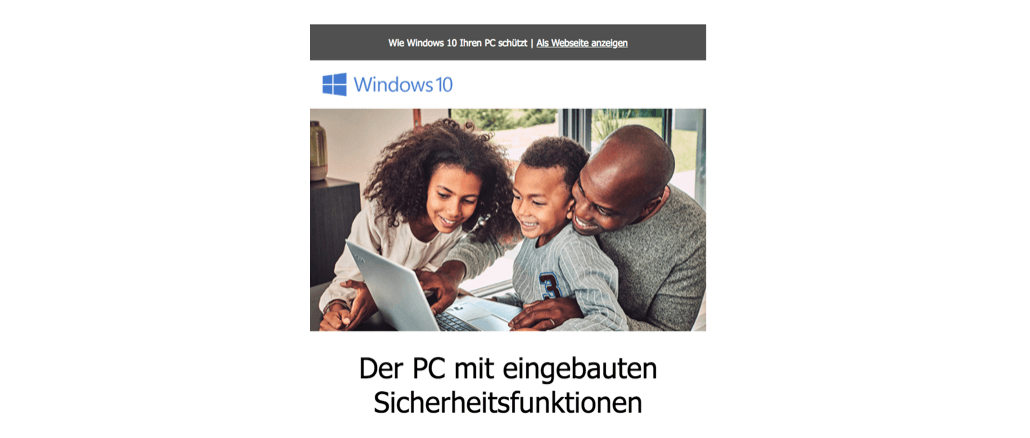 2018-09-28 Microsoft E-Mail Windows 10 Sicherheitstipps