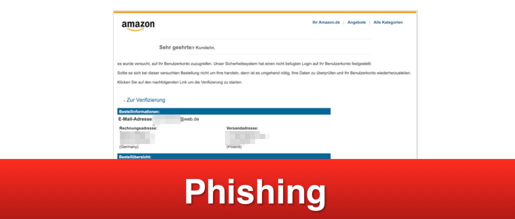 2019-05-30 Amazon Phishing-Mail Ihre Bestellung uebe