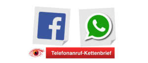 Facebook WhatsApp Kettenbrief Spam Telefonanruf Hacker Rückruf