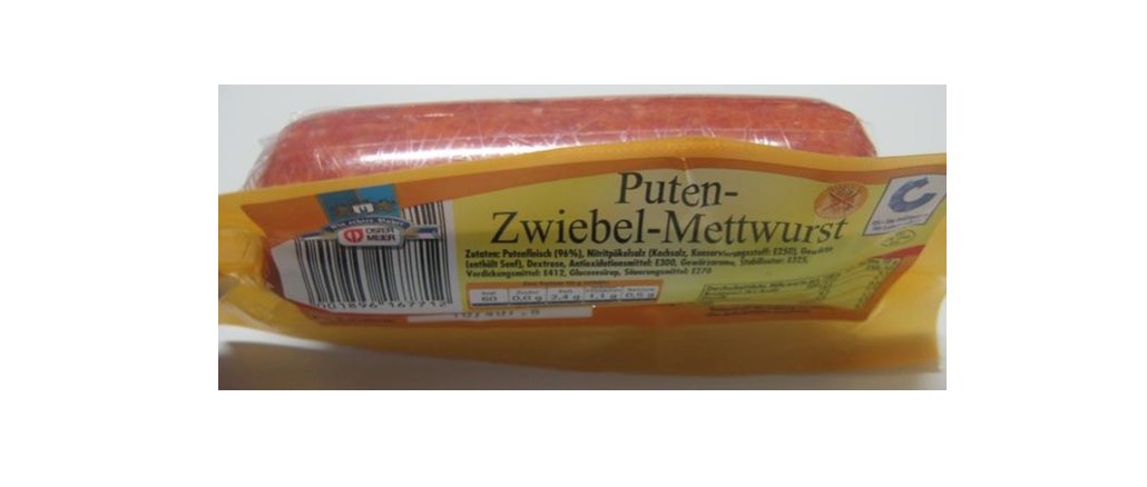 Rückruf Marken Netto-Discount Ostermeier Puten-Zwiebel-Mettwurst