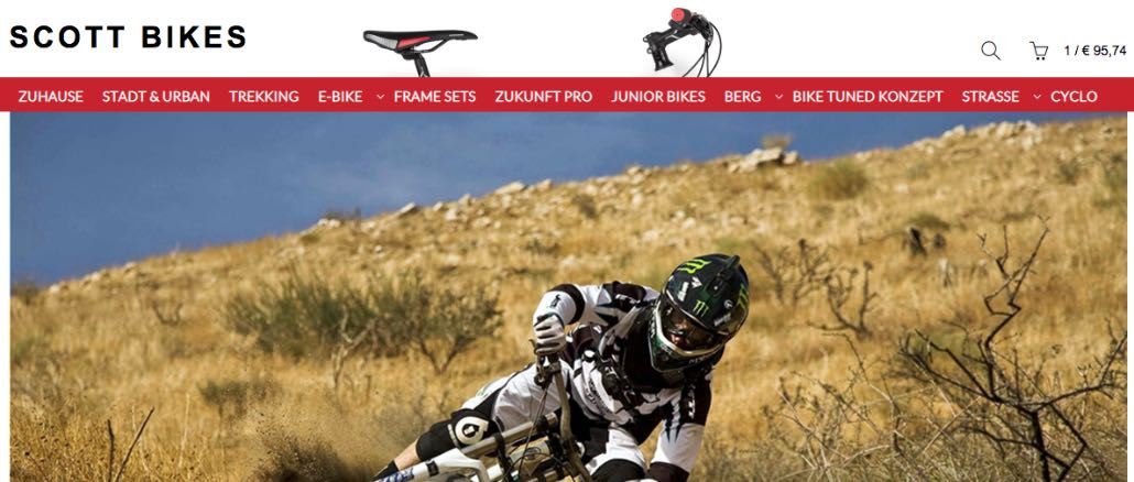 2018-10-18 Scott Bikes Onlineshop Rabatte Fakeshop Verdacht