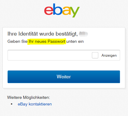 2018-10-18 eBay Passwort zurücksetzen