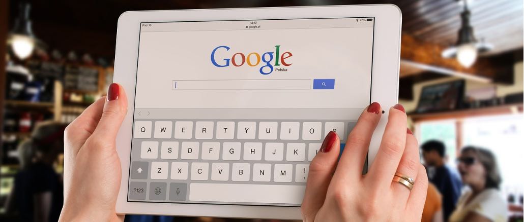 2018-10-24 Google Symbolbild Suchmaschine Tablet
