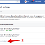 Anleitung Facebook alle ausloggen 2