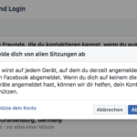 Anleitung Facebook alle ausloggen 4