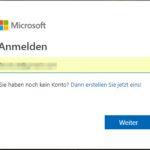 Microsoft zweistufige Authentifizierung