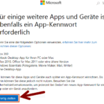 Microsoft zweistufige Authentifizierung 11