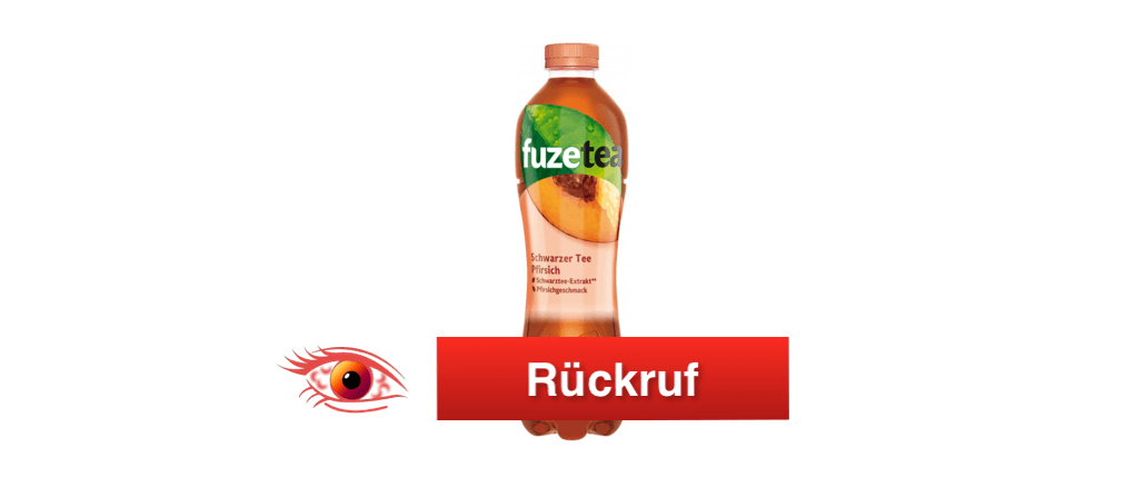 Rückruf Fuze Tea Coca Cola