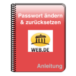 web-de Anleitung Passwort ändern zurücksetzen