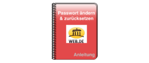 web-de Anleitung Passwort ändern zurücksetzen