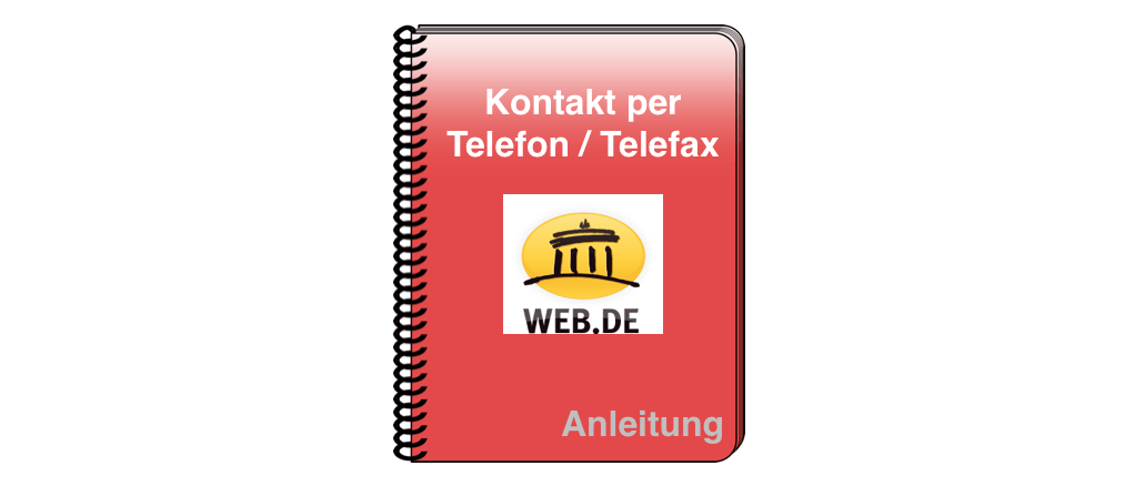web-de Kontakt Telefon telefax