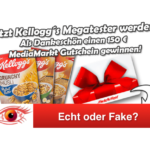 2018-11-01 Spam Mail Kelloggs Megatester Probierpaket