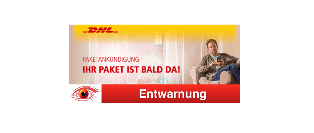 Entwarnung DHL-Mail hr DHL Paket kommt bald