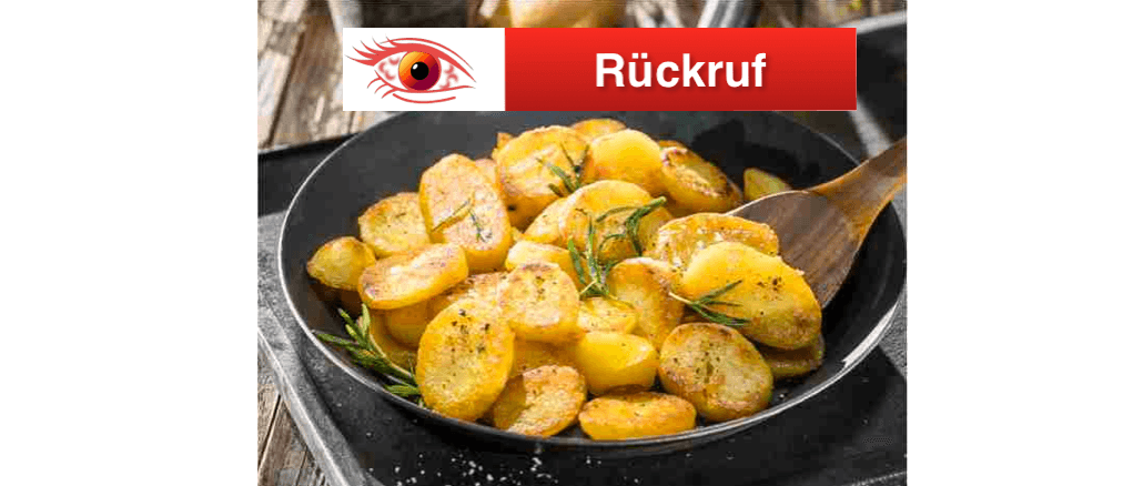 Rückruf Feldmühle Kartoffelprodukte