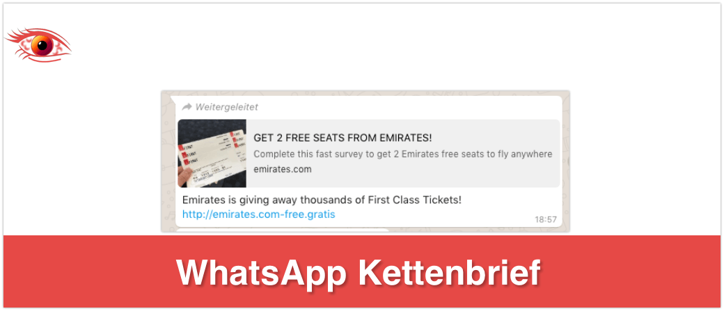 Kettenbrief Emirates kostenlose Tickets_logo