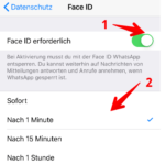 Anleitung WhatsApp Bildschirmsperre 4