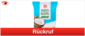 Rückruf Kaufland Kokosraspeln