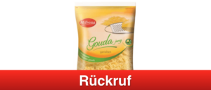 Rückruf Milbona Gouda Reibekäse Lidl