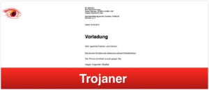 Trojaner Vorladung Polizei Mail