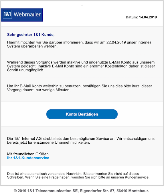 2019-04-14 Phishing 1und1